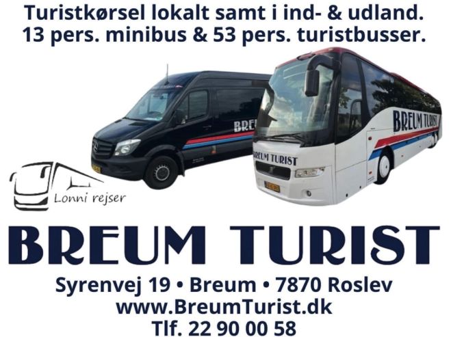 Velkommen til Breum Turist Aps på furnyt.dk - med virksomhedsportræt og Banner på forsiden