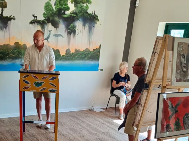 Kulturfællesskab. En sommerudstilling er slut. Et fælles projekt opløses