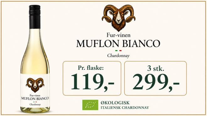 Fur-vinen “Muflon Bianco”