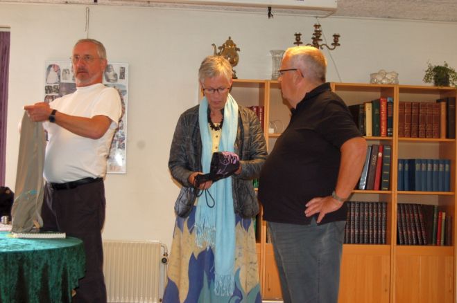 Musikerne fra Anders Sørensens vej underholdt på Fur Ældrecenter