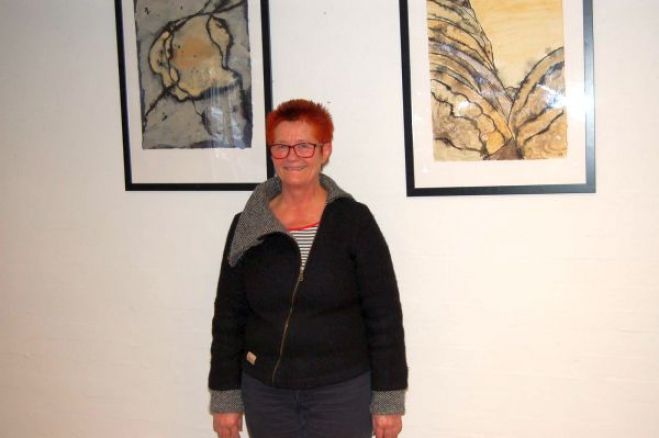 Lisbeth Nielsen udstiller på Fur Ældrecenter